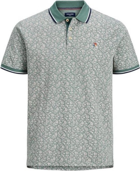 Jack & Jones - JPRBLUWIN POLO SS AOP - S - Dark Forest