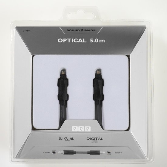 Unknown Vivanco Optical 5m hoogwaardige optische kabel digitaal