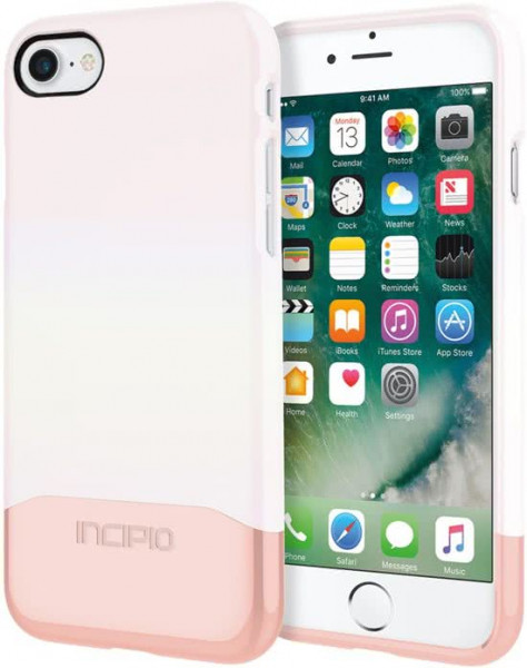 Incipio Edge Chrome Slider Case White / Rose Gold voor Apple iPhone 7