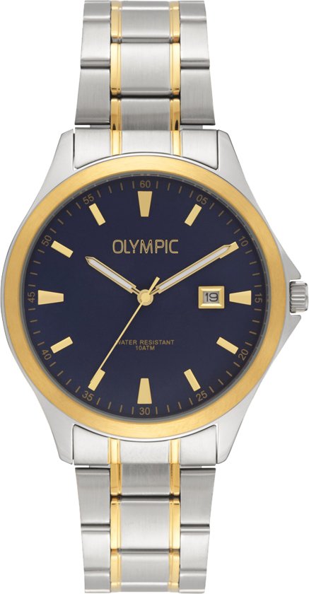 Unknown Olympic Baltimore Horloge - Staal - Zilverkleurig - 40mm