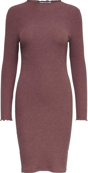 ONLY - Maat XL -ONLEMMA L/S HIGH NECK KNEE DRESS CS JRS Dames Jurk