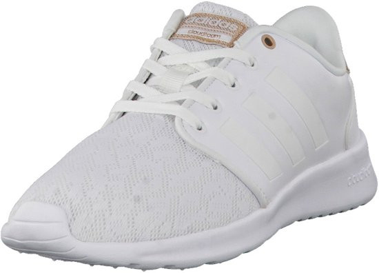Adidas - Cloudfoam Qt Racer - Sneaker runner - Dames - Maat 38,5 - Wit - Ftwr White