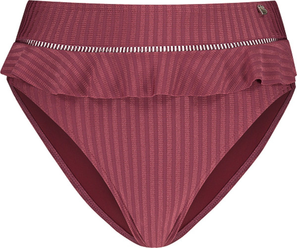 Beachlife - Maat 40 - Dark Rose highwaist bikinibroekje - dames