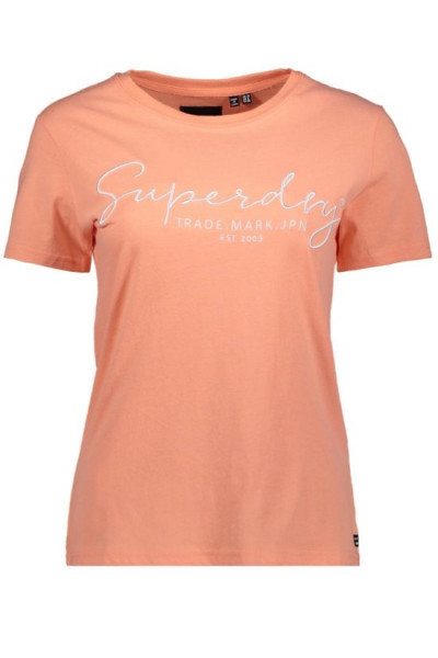 Superdry Alice Script Dames T-shirt - Maat S