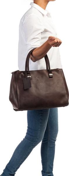 Burkely Vintage Wieske Dames Handtas - Bruin