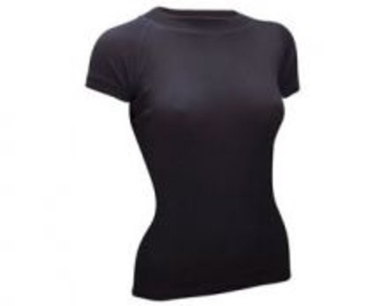 Avento Basic Thermoshirt - Sportshirt - Dames - L - Zwart