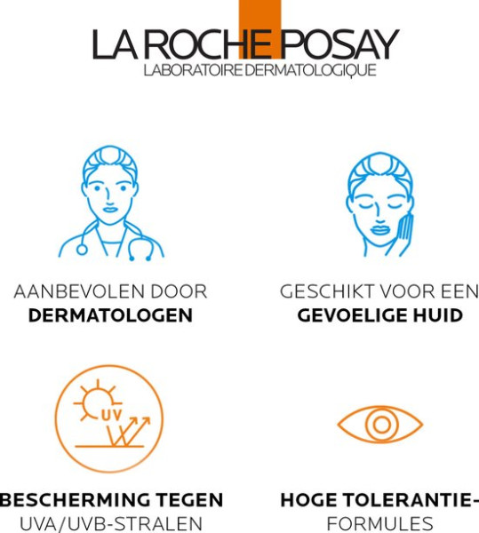 La Roche-Posay Anthelios UVMune 400 Hydraterende Zonnebrandcrème SPF50+ 50ml voor een gevoelige huid