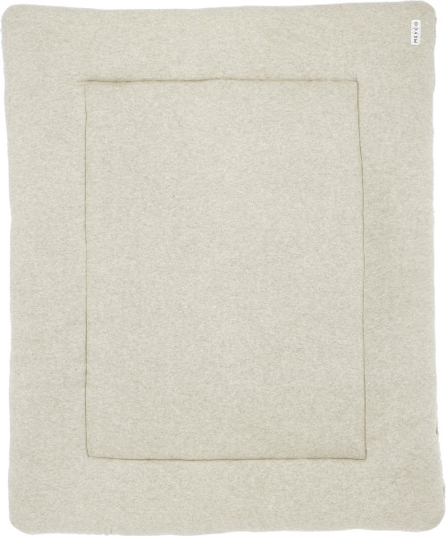 Meyco Knit Basic boxkleed - sand melange - 77x97cm