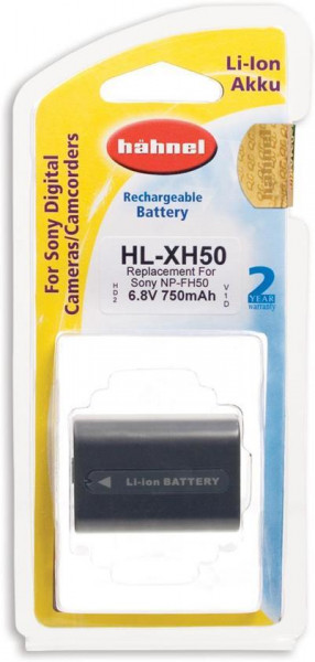 Hahnel HL-XV50, oplaadbare batterij (700mAh, 5,1Wh) - Sony NP-FV50