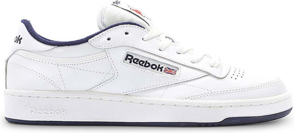 Reebok CLUB C 85 - maat 41 - Wit - NAVY Heren Sneakers - Wit - Navy