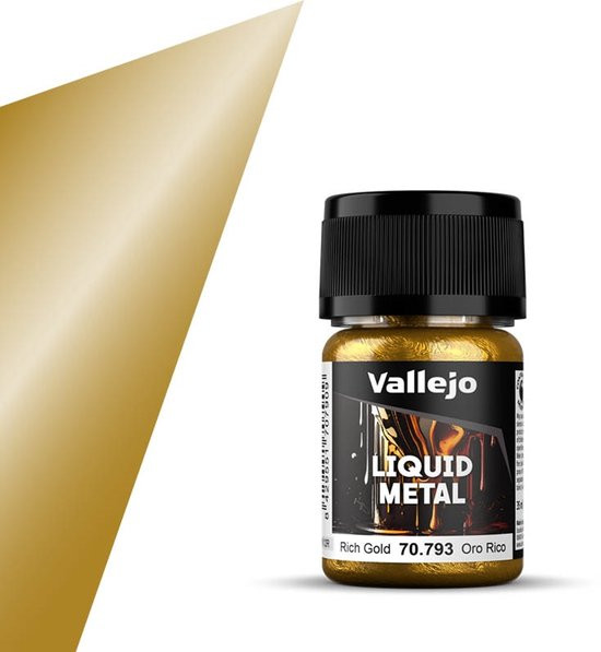 Vallejo 70793 Liquid Rich Gold - 35 ml Verf potje