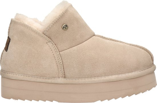 Warmbat - Maat 42 - Willow Plateau dames gevoerde boot - Beige