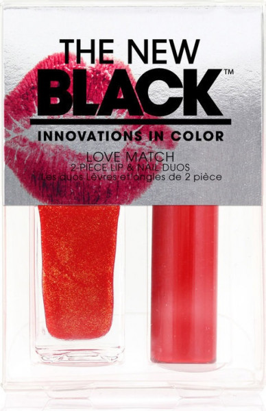 The New Black Love Match-Red Handed - Nagellak