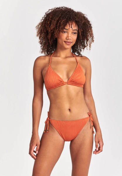 Shiwi - 40 - LIZ bikini set ZEBRA STRUCTURE - spice route brown