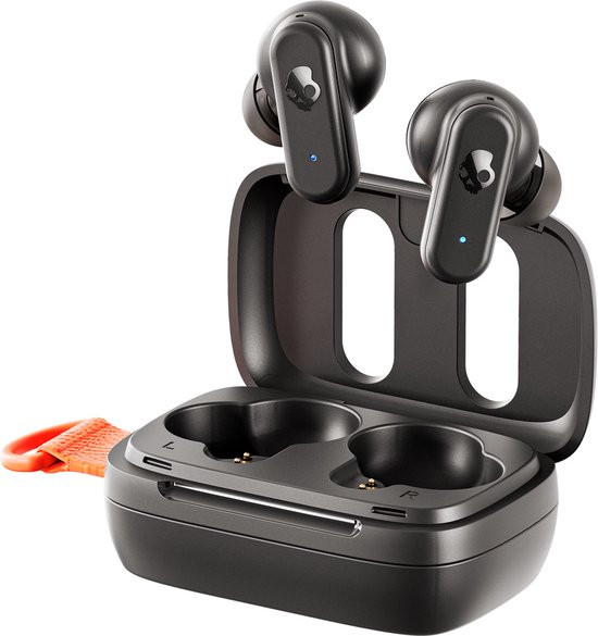 Skullcandy Dime 3 – Draadloze oordopjes – Bluetooth - IPx4 waterbestendig – Snelladen - Zwart