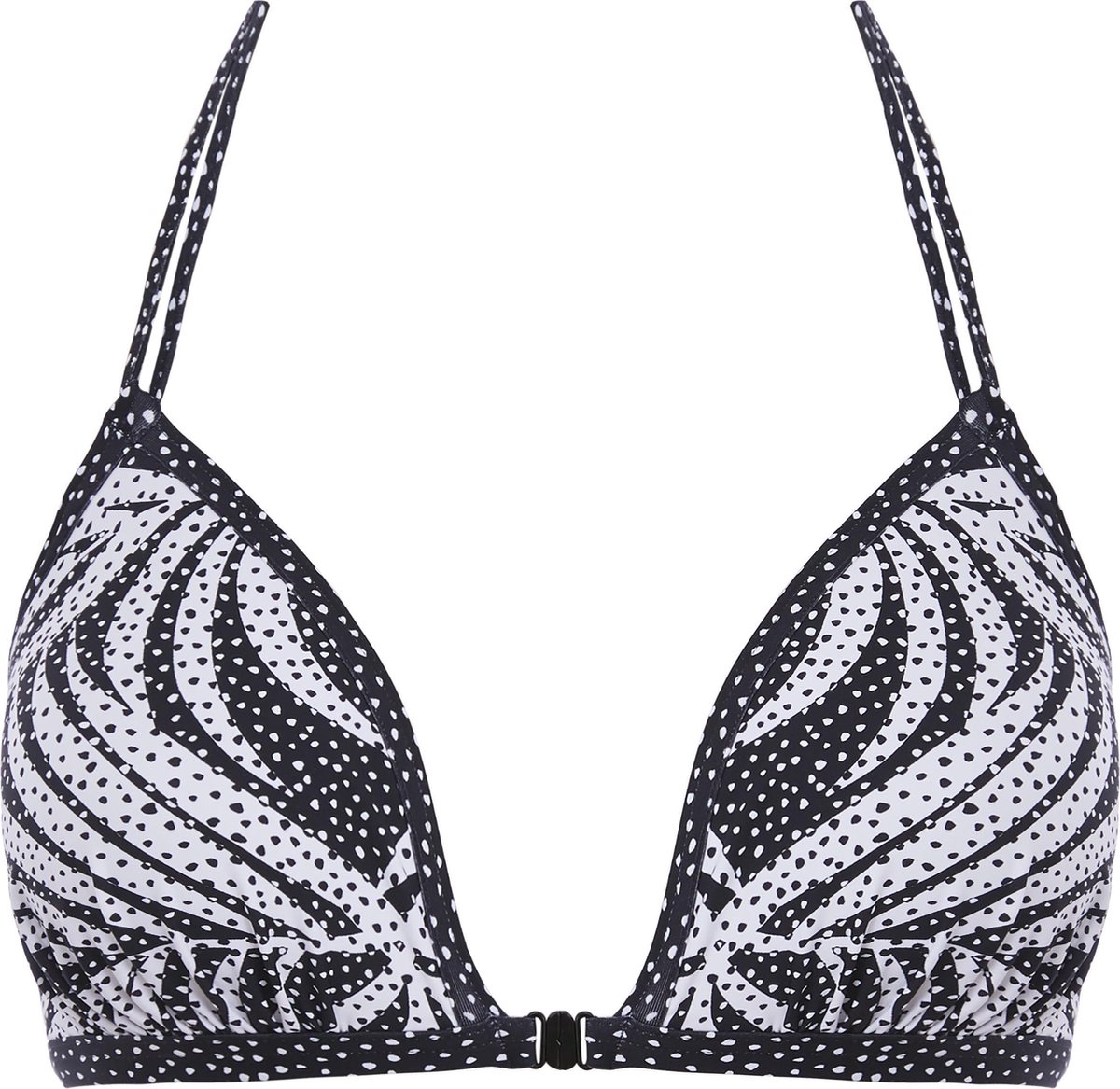 Freya Maat 65E GEMINI PALM Wired Triangle Bikini Top - MONOCHROME - Vrouwen | DGM Outlet