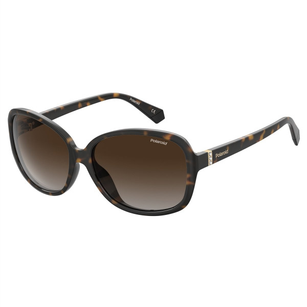 Polaroid PLD 4098/S Zonnebril Havana Dames