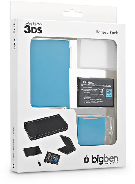 Big Ben, Oplaadbare Lithium-ion batterij voor Nintendo 3DS