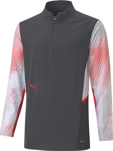 PUMA - Maat 176 - Individualcup Training 1/4 Zip Sporttrui Jongens