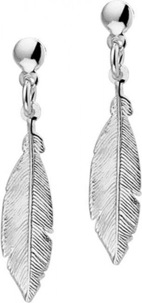 The Jewelry Collection - Oorhangers Veer - Zilver