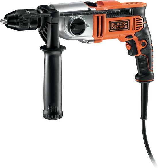 Black & Decker Krachtige 850 Watt klopboormachine. variabel toerental