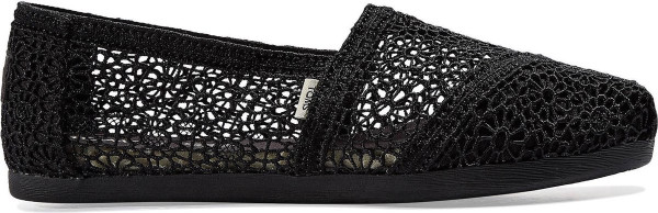 TOMS - Maat 38 - Alpargata Dames Espadrilles - Black