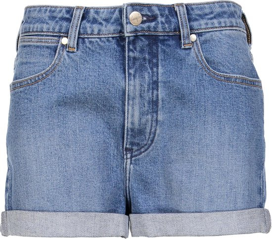 Wrangler - Maat XS - BOYFRIEND SHORT Short Dames Jeans