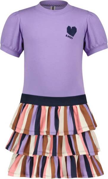 B. Nosy - Maat 140 - Y302-5821 Meisjes Jurk