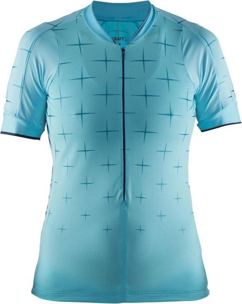 Craft Belle Glow Jersey - Maat XL - Dames - korte mouwen blauw