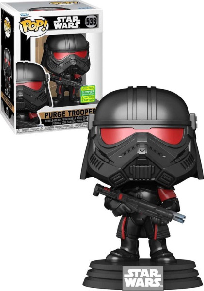 Funko Pop #533 Funko Pop! Movies: Star Wars Purge Trooper Convention Exclusive LE