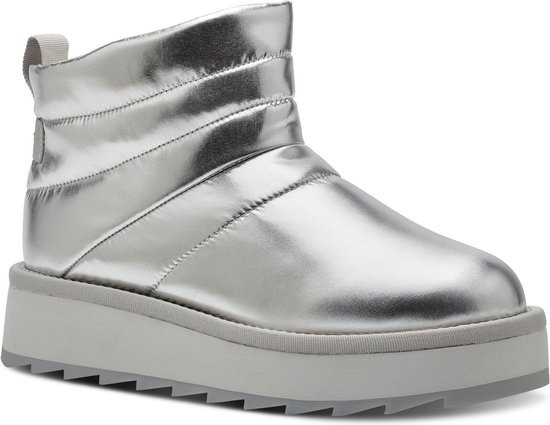 TAMARIS - Maat 42 -Dames WL Boot-Tamaris Vegan-zilver