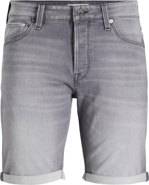 Jack & Jones - Maat M - Broek Jjirick Jjicon Shorts Ge 206 I.k Sn 12201696 Grey Denim Mannen