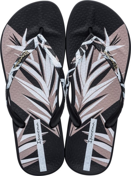 Ipanema - Maat 38 - Anatomic Slippers Dames - Black-White | DGM Outlet