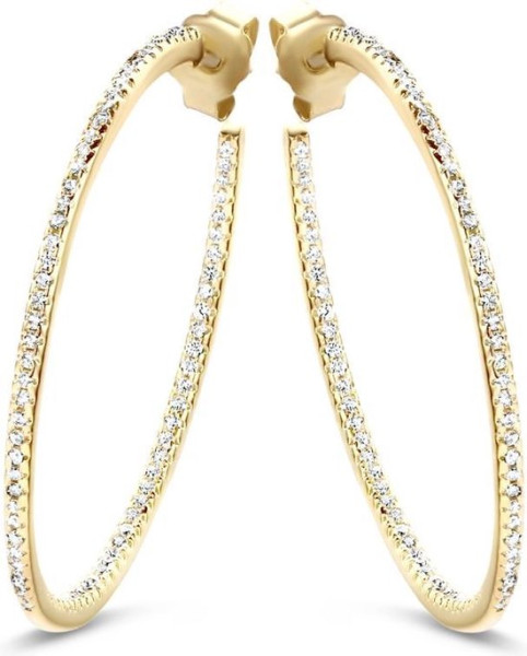 Casa Jewelry Oorringen Jill S - Goud Verguld