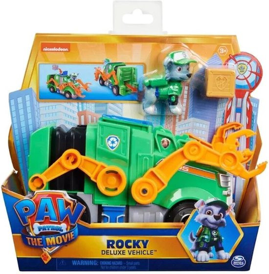 PAW PATROL THE MOVIE DELUXE VEHICLE ROCKY